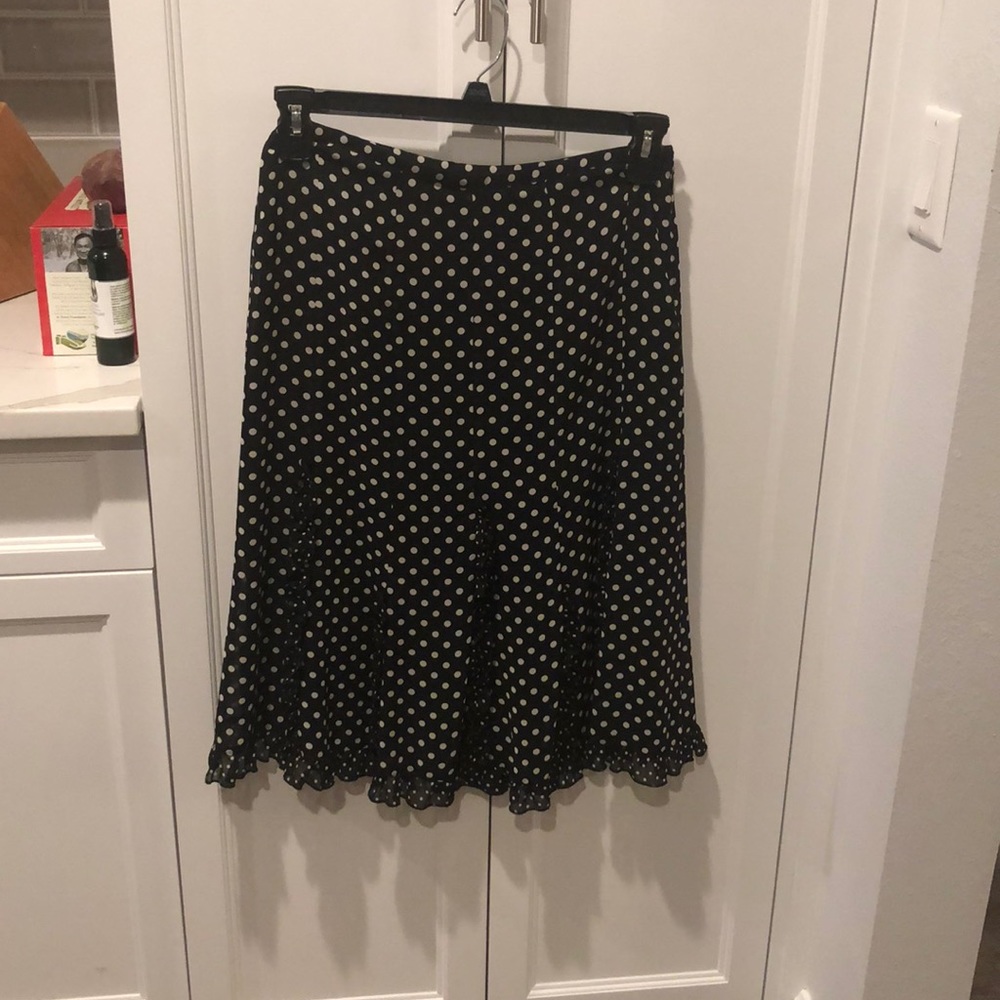 Polka Dot Ruffle Skirt sz4